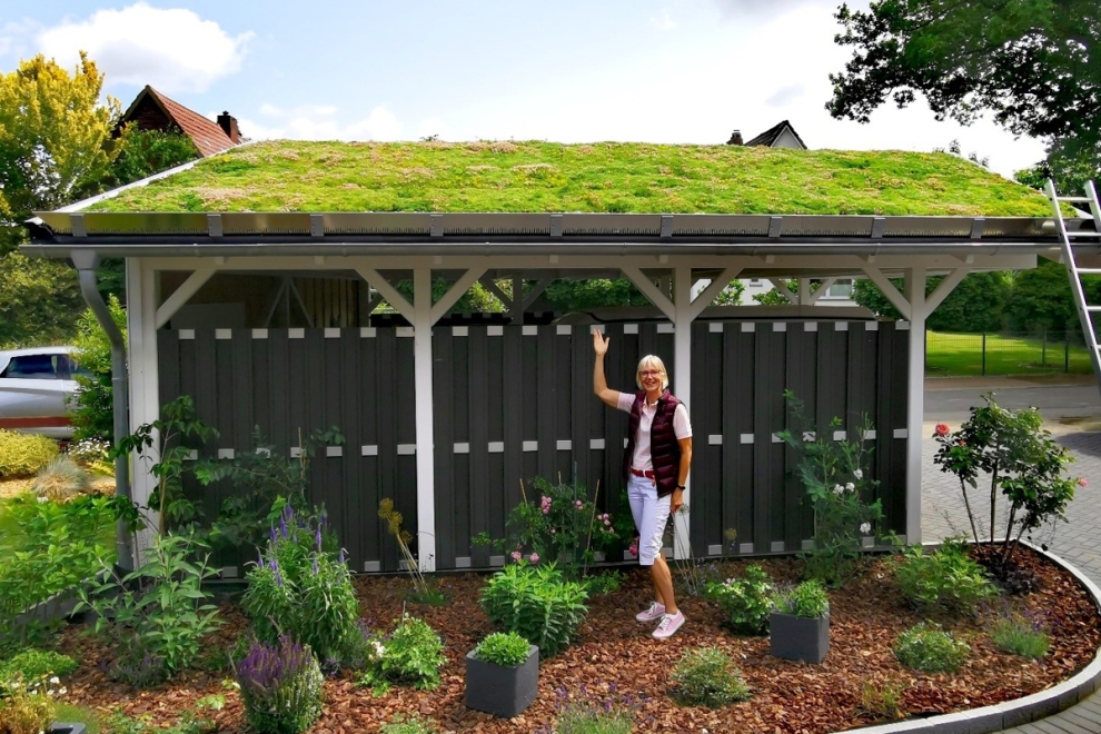 Grünes Dach - gefördert vom Kreis Pinneberg